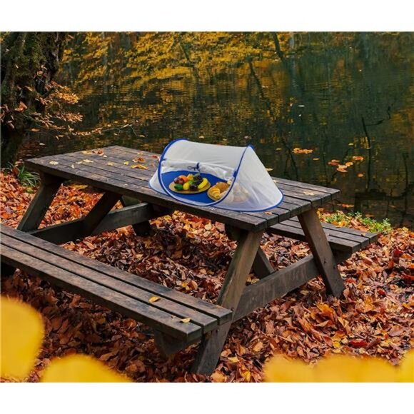 Iconikal Jumbo Folding Mesh Wind-Resistant Food Tent, 43 x 21-Inches, 2-Pack - Picture 3 of 7